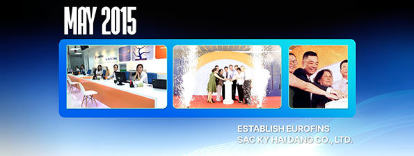 EUROFINS 10 YEARS ANNIVERSARY  Sắc Ký Hải Đăng